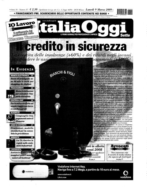 Italia oggi : quotidiano di economia finanza e politica